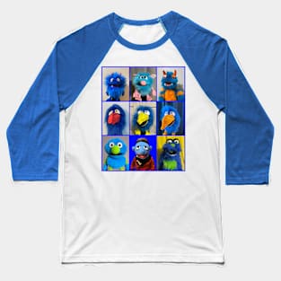 Blue Puppets Baseball T-Shirt